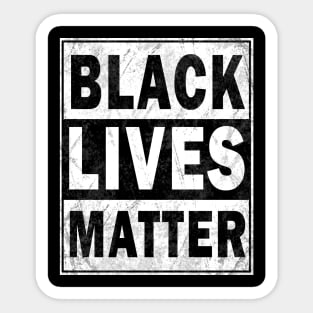 Black lives matter Sticker